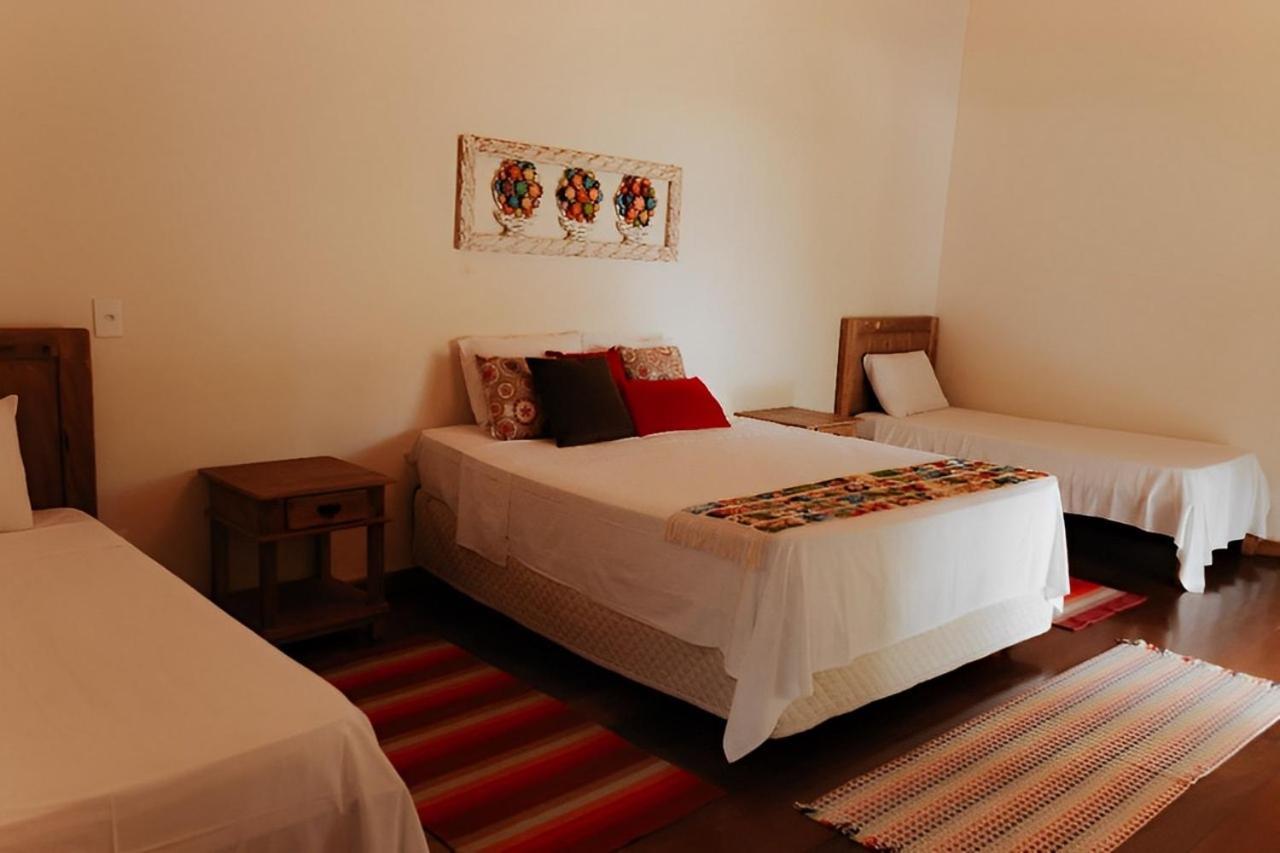 Hotel Pousada Chale Das Flores แซร์เตาซินโญ ภายนอก รูปภาพ